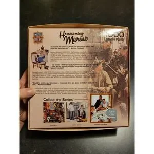 Masterpieces | Games | Norman Rockwell Puzzle 00 Pieces Homecoming ...